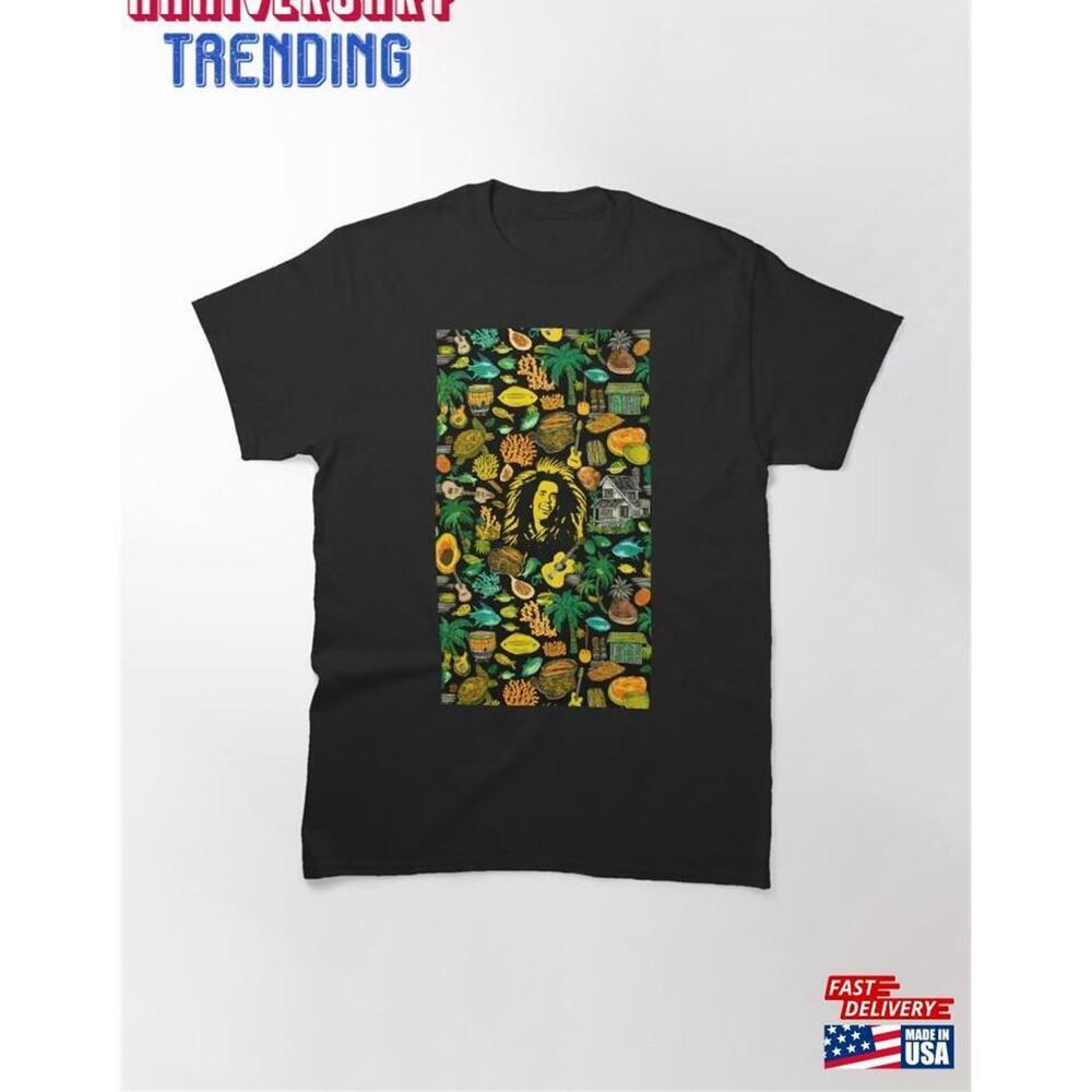Vibrant Jamaican Culture Classic Tshirt